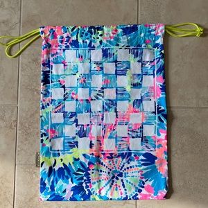 NWOT Lilly Pulitzer Drawstring Bag